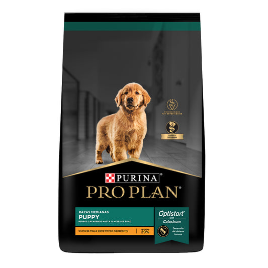 Purina® Pro Plan® Puppy Razas Medianas OptiStart Alimento seco Carne de Pollo bulto de 17.5kg